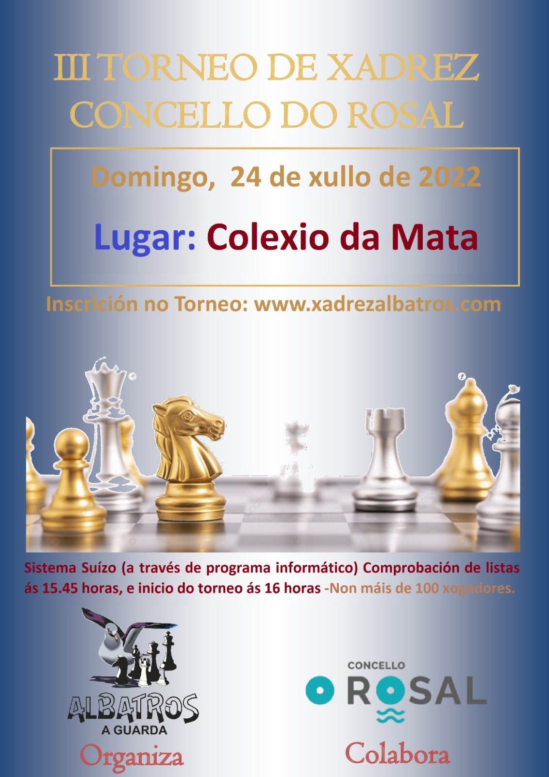 III Torneo de Xadrez CONCELLO DO ROSAL
